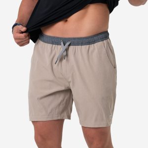 Athletic Short - Heather Khaki - Venado Camo Liner