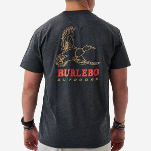Short Sleeve Tee - Duck Wild - Heather Black