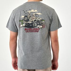 Short Sleeve Tee - Off Road Bronco - Dark Heather Grey