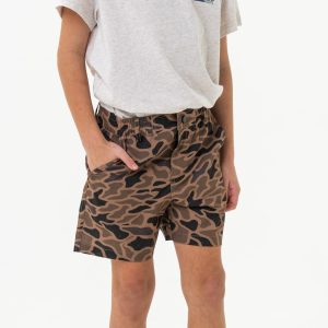 Youth Everyday Short - Gauge Camo - Black Pocket