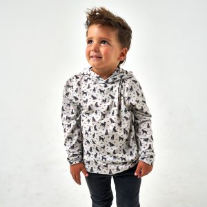 Youth Performance Hoodie - Ducks And Dogs